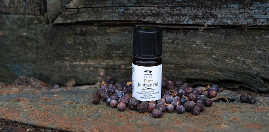 Essential juniper oil.